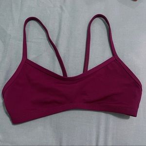 jolyn burgundy bikini top